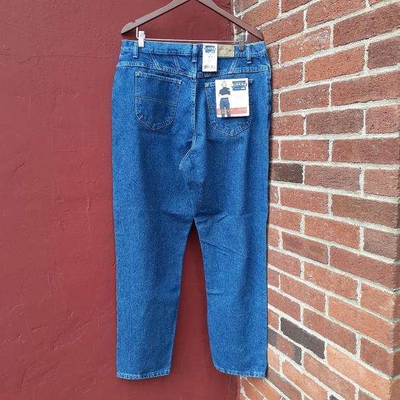 Riders Vintage 2000's Taper Leg High Rise Mom Jeans Deadstock Plus 18 NWT - Picture 4 of 12